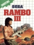 Sega  Master System&nbsp; - &nbsp;Rambo III (Front)
